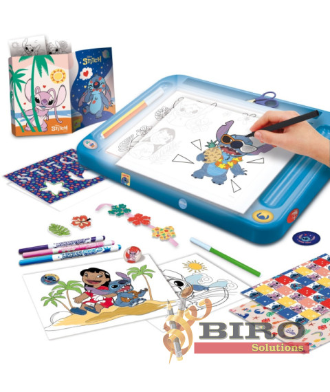 LSC Tablă pentru desen cu lumină Stitch, 60757